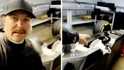Valtteri Bottas ya es oficialmente piloto de Cadillac y así presume su nuevo asiento