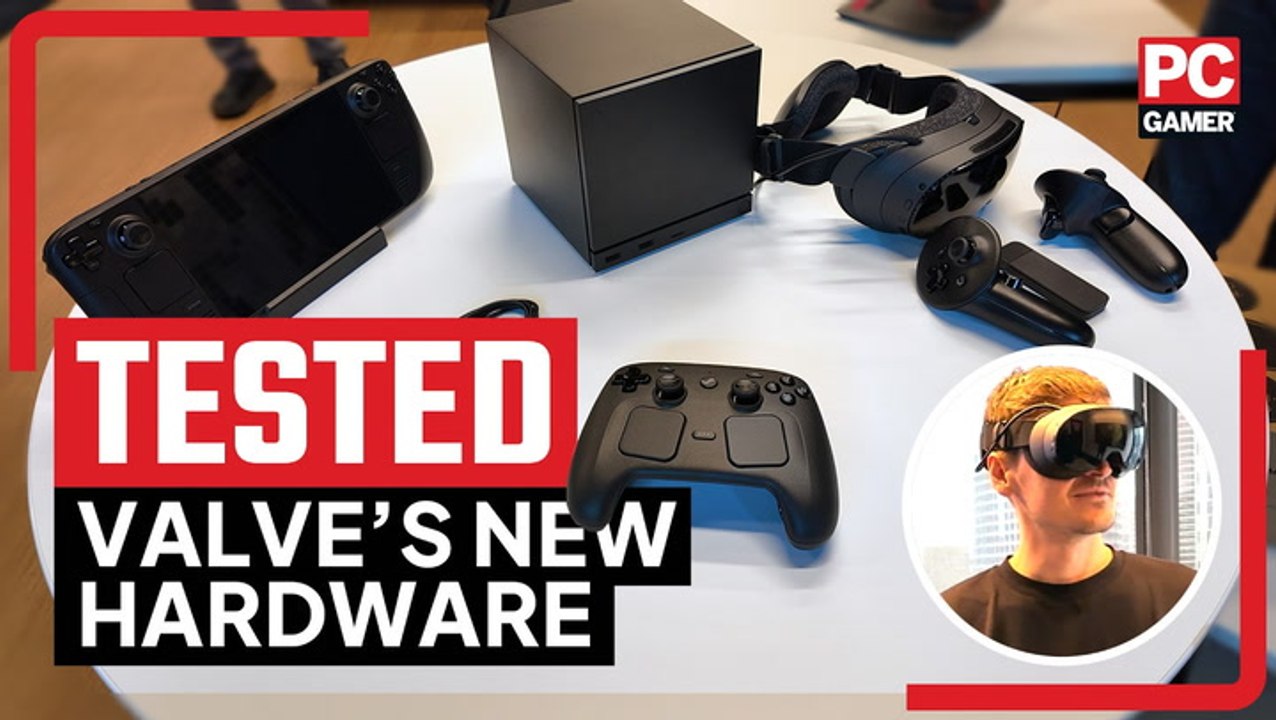 We tested Valve's NEW hardware: Steam Frame, St...