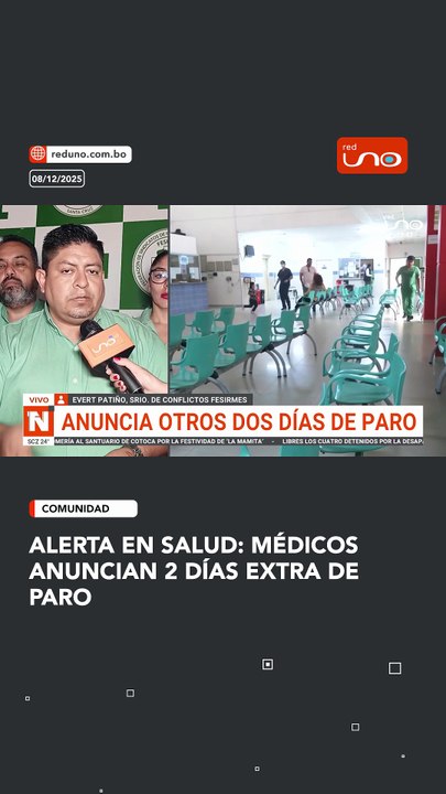 Los médicos confirmaron que el paro se extiende por 2 días más. Servicios paralizados, atención limitada y un panorama incierto para miles de pacientes. Te contamos qué está pasando y cómo podría afectarte.