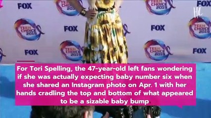 Tori Spelling, 47, Teased That She Was Pregnant