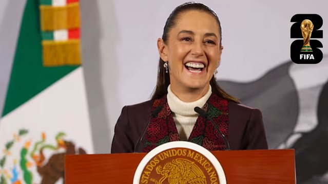 Claudia Sheinbaum reitera que no estará en la inauguración del Mundial 2026 y asegura: ' La voy a ver con la gente, en el Zócalo'