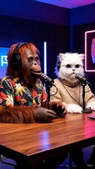 Chikki & Momo Podcast – Funny Animated Podcast by Monkey & Cat Friends