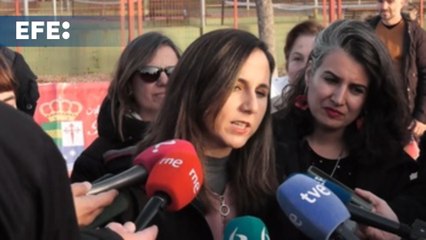 Belarra asegura que el PSOE considera al feminismo "un pin de quitan y pon"