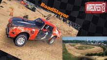 Tour de piste à Uk Banger (piste en 8) en RoadSlayer sur Wreckfest 2