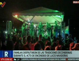 Táchira | Familias andinas celebran el tradicional encendido de luces navideñas en San Cristóbal