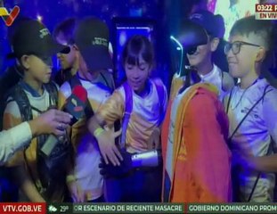 Miranda | Niños disfrutan con alegría la experiencia científica que ofrece la Expo Niños en el Espacio