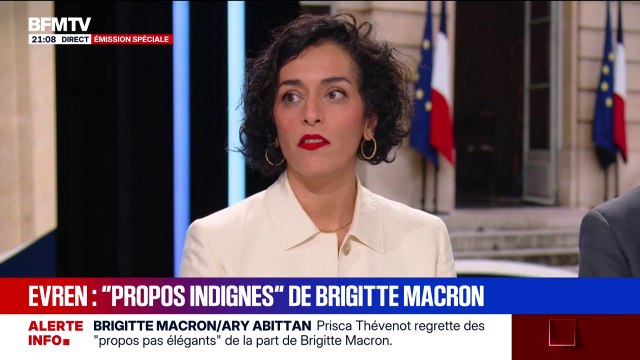 Propos polémiques de Brigitte Macron: Ce sont des propos indignes et déplorables , déplore Ayda Hadizadeh, députée (PS)