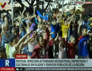 Familias carabobeñas podrán disfrutar del Festival Recreativo Comunitario hasta el 21 de diciembre
