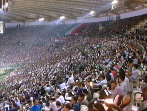 Copa do Mundo 1990 Itália x Uruguai (1/8 finais) com Galvão Bueno (Globo)