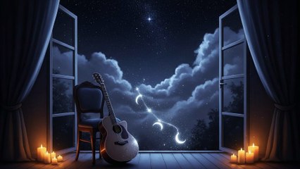 Starlight Ambient Dreamy Guitar Under a Silent Sky   OlcyMusic 3