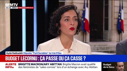 Budget de la Sécu: "Ce budget est le fruit d'un compromis ", explique Ayda Hadizadeh, députée (PS)