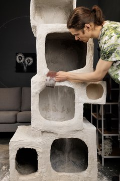 Crafting a Trendy Shelf Using Upcycled Materials 🖌️🤩