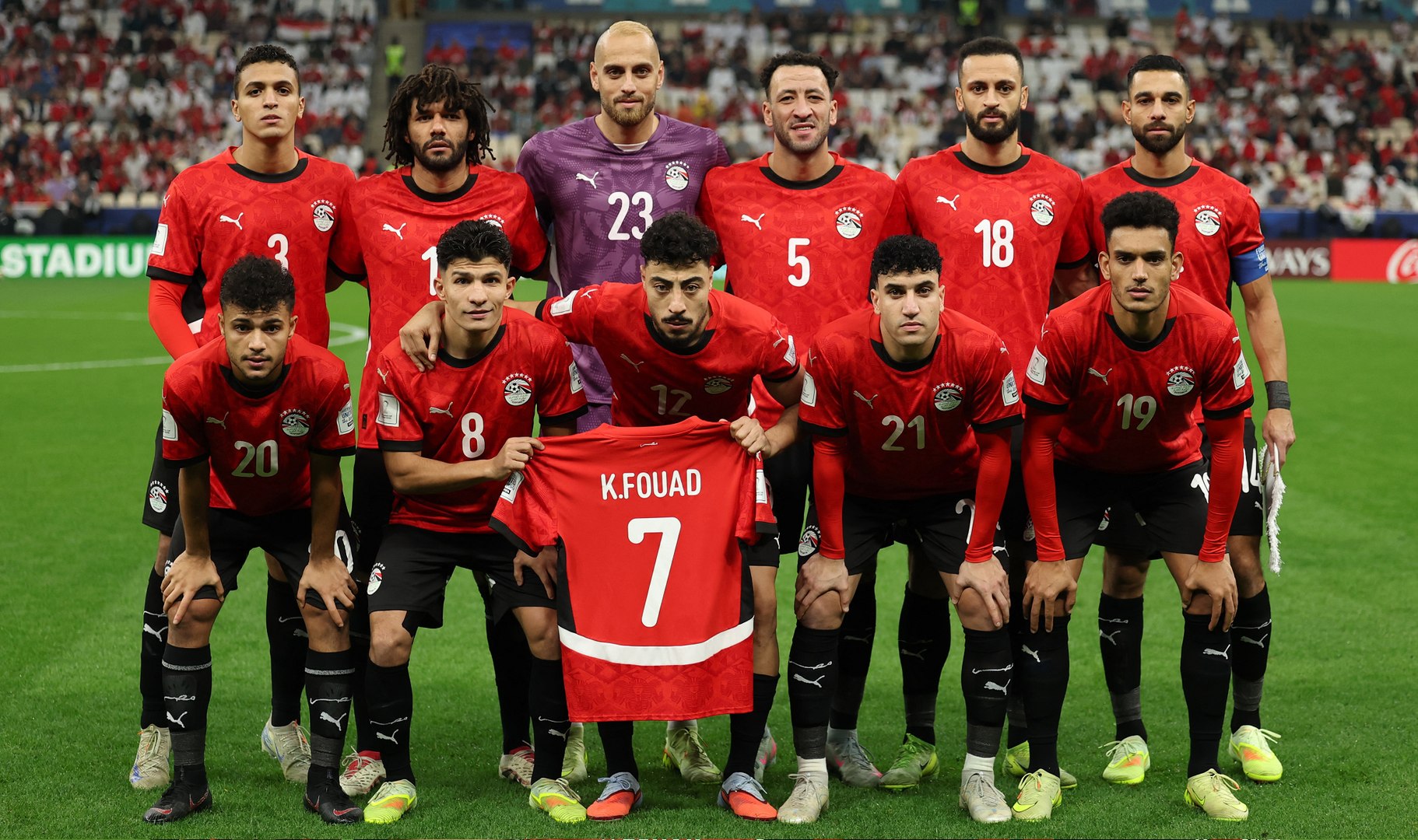 المنتخب المصري يتمسك بآمال التأهل عندما يواجه الأردن