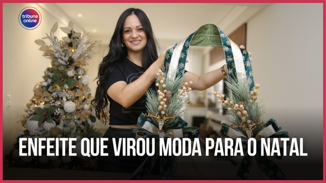 Enfeite que virou moda para o Natal | Como Fazer
