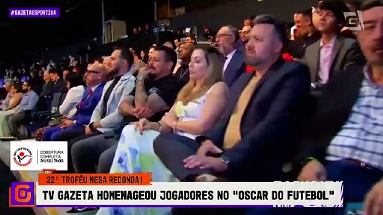 Assista aos bastidores da gravação do Troféu Mesa Redonda