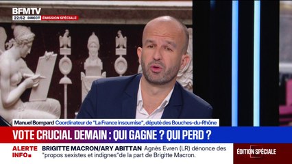 Budget de la Sécu: "Tout le groupe LFI votera contre demain", déclare Manuel Bompard, coordinateur et député (LFI)