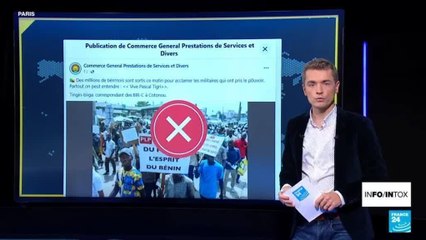 Bénin : un coup d'état manqué entouré d'infox