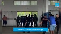 Balas de goma y tensión en el Bosque tras el clásico