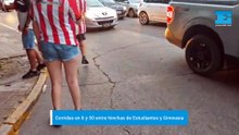Incidentes y corridas en La Plata tras el clásico