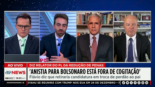 FLÁVIO BOLSONARO AMEAÇA DESISTIR DA CANDIDATURA À PRESIDÊNCIA E RECUA | OS PINGOS NOS IS - 08/12/25