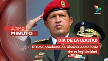 Pdte. Maduro honra al comandante Chávez tras 13 años de legado