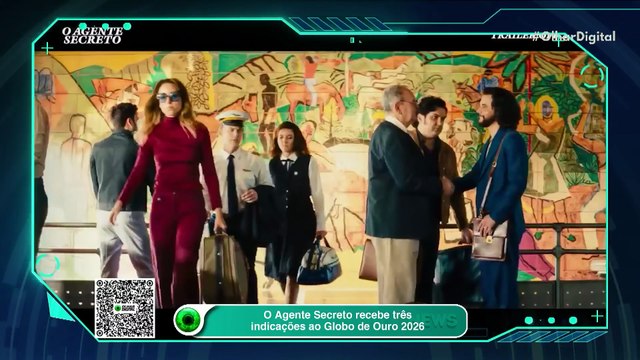 O Agente Secreto recebe três indicações ao Globo de Ouro 2026