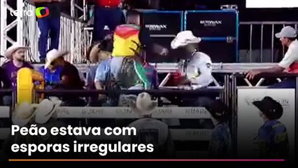 Juiz é agredido com capacetadas após desclassificar peão em rodeio