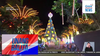 Iloilo Provincial Capitol, dinarayo dahil sa kanilang candy wonderland-themed Christmas | Unang Balita