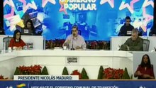 Presidente Nicolás Maduro insta a fortalecer el Gobierno Comunal