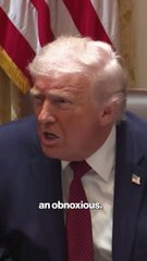 Trump SLAMS female reporters as 'obnoxious' and 'unprepared' during tense back and forth