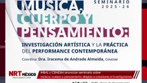 INBAL y CENIDIM anuncian seminario sobre música, cuerpo y pensamiento dirigido a creadores e investigadores