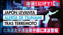 Japón levanta el alerta de tsunami tras terremoto de magnitud 7.6