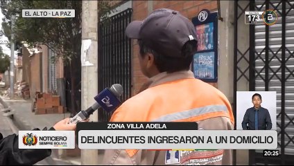 Delincuentes roban Bs 4.000 en un domicilio de El Alto