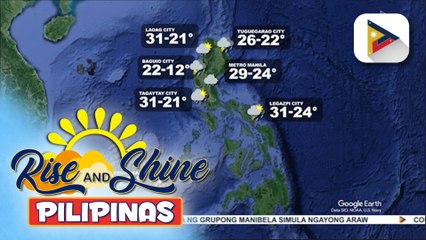 LPA, nagpapaulan sa Kalayaan Islands; shear line, nakaaapekto sa CAR, northern at Central Luzon, at Quezon Province