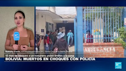 Choques mortales en Bolivia: denuncian uso excesivo de la fuerza policial en protestas
