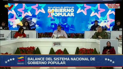 Presidente Nicolás Maduro lideró jornada de balance de Gobierno Popular