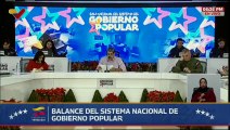Presidente Nicolás Maduro lideró jornada de balance de Gobierno Popular