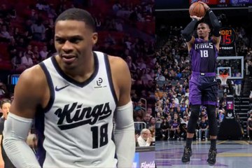 Russell Westbrook confronts a young fan who made fun of his last name