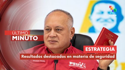 Ministro Diosdado Cabello vincula a la oposición con grupos terroristas