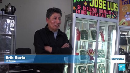 El oro es refugio ante la crisis en Bolivia