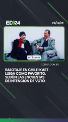 Kast llega como favorito, según las encuestas de intención de voto