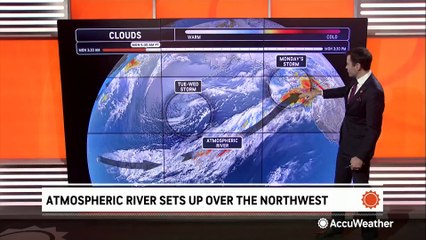 Atmospheric river sets up flood concerns in the Pacific Northwest