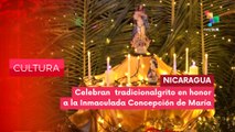 Nicaragüenses en honor a la Inmaculada Concepción de María CULTURA EDICIÓN CENTRAL 08-12-2025