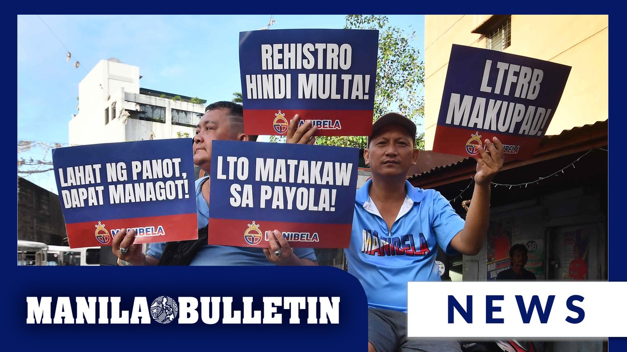 Manibela starts 3-day transport strike in Manila