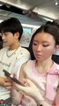 She Did Her Makeup in Metro… Not Knowing the Boy Beside Her Came to See Her! - Happy L story (360p, h264)