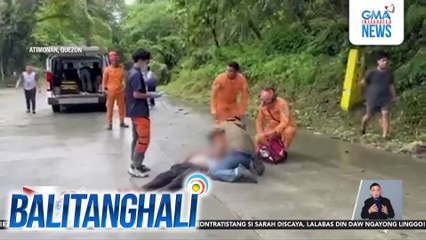 1, patay matapos sumalpok sa poste ng gate ang sinasakyang MPV sa Brgy. Somagongsong; 3, sugatan | Balitanghali