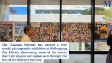 Illawarra Mercury unveils a photo exhibition in conjunction with the Wollongong Library.