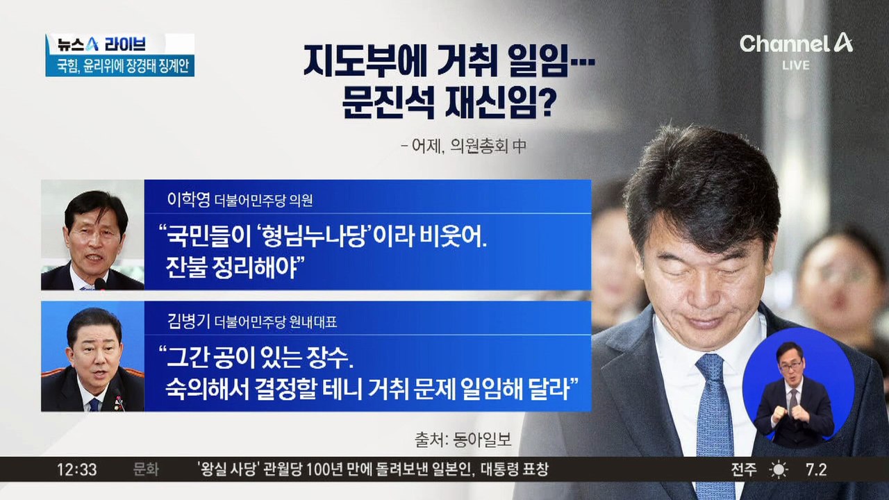 문진석, 지도부에 거취 일임…김병기 “공 있는 장수”