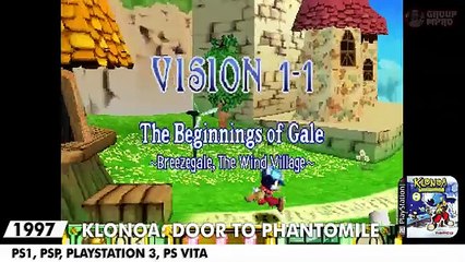 Evolution of Klonoa Games(360P)