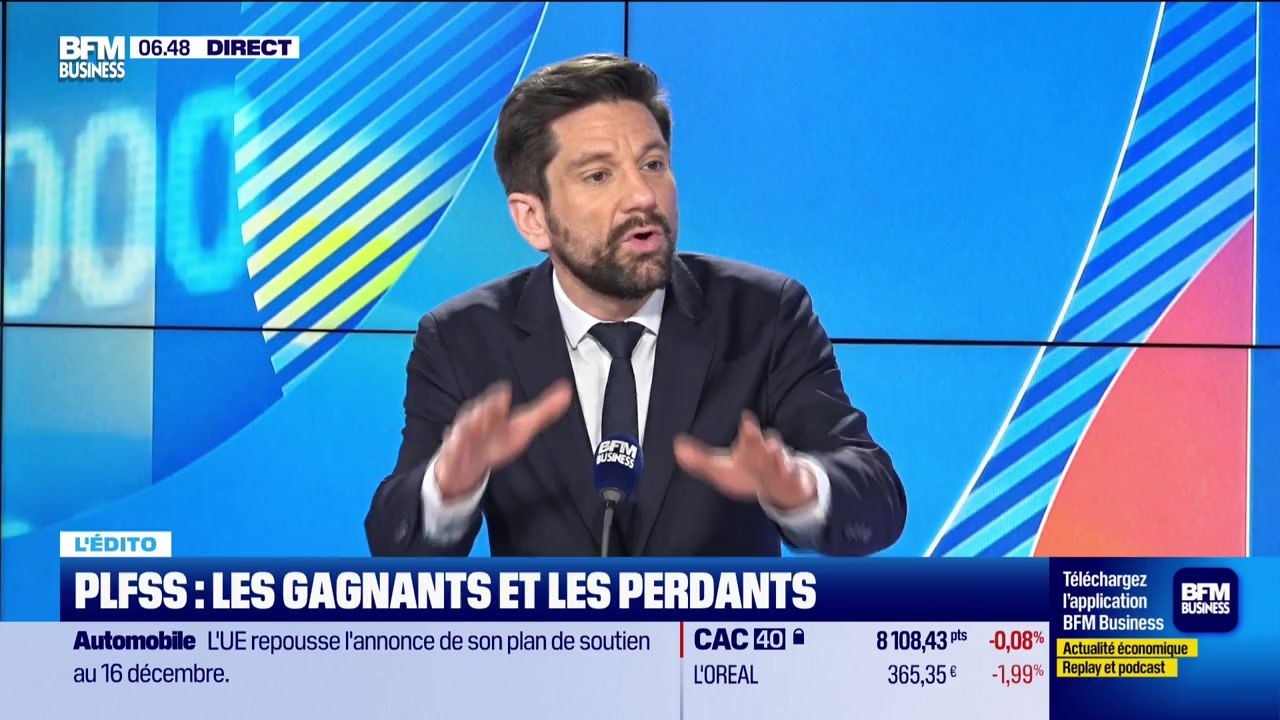 L’Edito de Raphaël Legendre : PLFSS, les gagnants et les perdants - 09/12